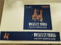 2pc Bar Mats - Wheatly Vodka