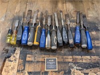 Lot of Assorted Chisel Tools