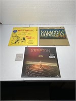 Vinyl Record LOT Krypton Barrabus Man of La Mancha