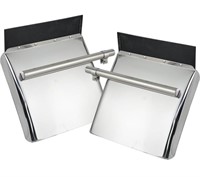 Stainless Steel Quarter Fender Set (24"x24"),Semi