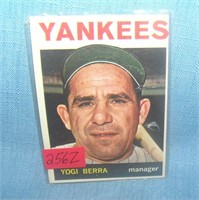 Yogi Berra 1964 Topps baseball card