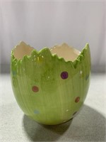 CERAMIC CRACKED EASTER EGG