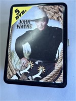 5John Wayne dvd’s & lunch box