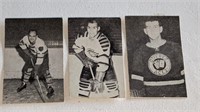 3 1952 St Lawrence Sales Hockey Cards #17A 90 91
