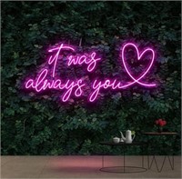 Always You LED Wall Sign