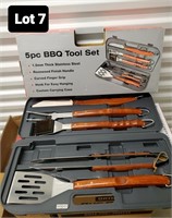 5 pc BBQ tool