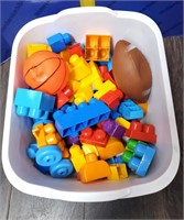Tube of Children's Toys