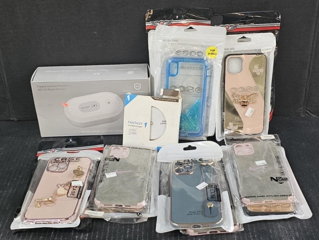(AZ) Lot Includes: Wireless Phone Chargers And