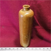 Antique Stone Gin Bottle (10 3/4" Tall)