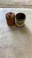 Stanard Oil & Coop oil cans