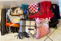 J - MIXED LOT OF SCARVES (M28 1)