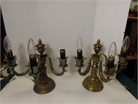 Vintage Brass Lamps