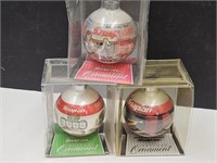 3 Snap-On Christmas Tree Ornaments