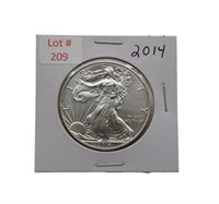 2014 1oz Fine Silver Eagle