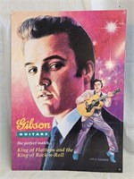 Gibson Guitars Elvis Presley Advertising Sign