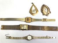 5 Vintage Wrist & Pocket Watches