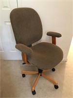 Upholstered office chair