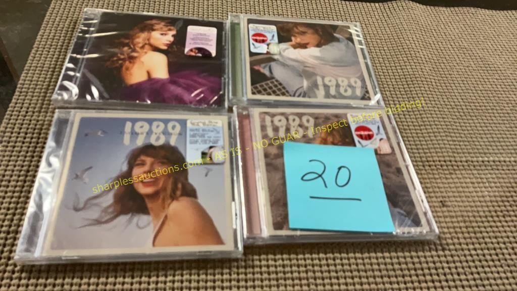 4ct Taylor Swift CD’s