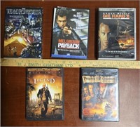 Five DVDS-Transformers, Payback, DieHard2,+