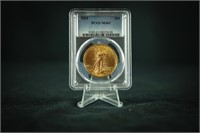 $20 Gold St. Gauldens 1925 MS63