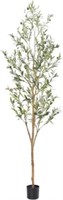 7ft Bellacat Faux Olive Tree  Realistic