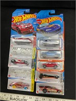 10 hot wheels