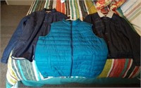 Men's Jean jackets & puffer vest- great condition