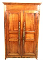 19TH CENTURY FRENCH CHERRY PANELED DOORS