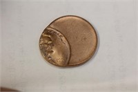 Off Center Error Lincoln Cent