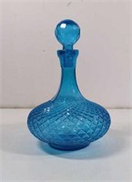 Vintage UV 365 NM Blue Diamond Point Glass