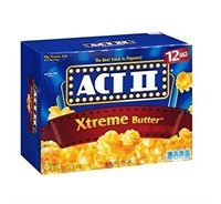 2023/12Act Ii Xtreme Butter Microwave Popcorn - 12