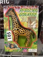 African Giraffe Moving Toy
