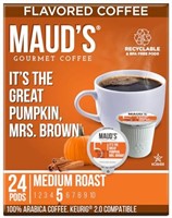 Maud's Pumpkin Spice Flavored Coffee Pods, 24 ct |