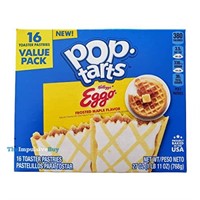 2 PACK Eggo Frosted Maple Pop Tarts 16 pack