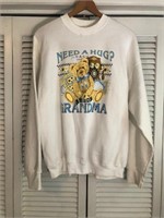 VINTAGE GRANDMA SWEATSHIRT XL