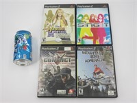 4 jeux pour PS2 dont Conflict