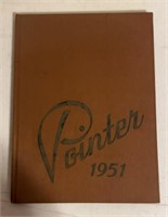 SCHOOL YEARBOOK-BAINBRIDGE POINTER "1951"