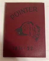 SCHOOL YEARBOOK-BAINBRIDGE POINTER "1951-1952"