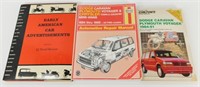 2 Vintage Automotive Repair Books & Early