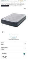 Full Air Mattress (Open Box, Powers On)