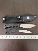 North American hunting club knife set