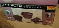 Cast Iron Cook Set in,Box
