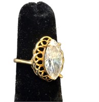 10k Gold Gemstone Cocktail Ring