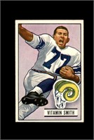 1951 Bowman #41 Vitamin Smith RC NRMT to NM-MT+