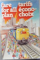 VIA Railroad Poster 20x30
