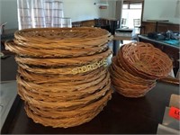 Qty of Wicker Baskets