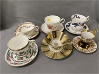 Chinaware Cups and Saucers