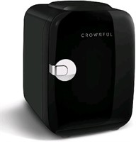 CROWNFUL  CF-PC4LBLK Portable Fridge - Black