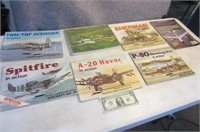 7 Airplane~Military Themed Books