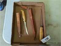 (2) Filet Knives